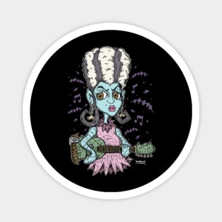 Rockabilly Bride Magnet